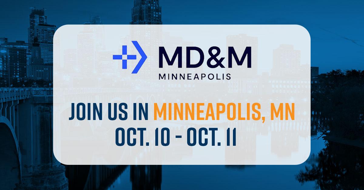 Medical Design & Manufacturing Minneapolis 2023